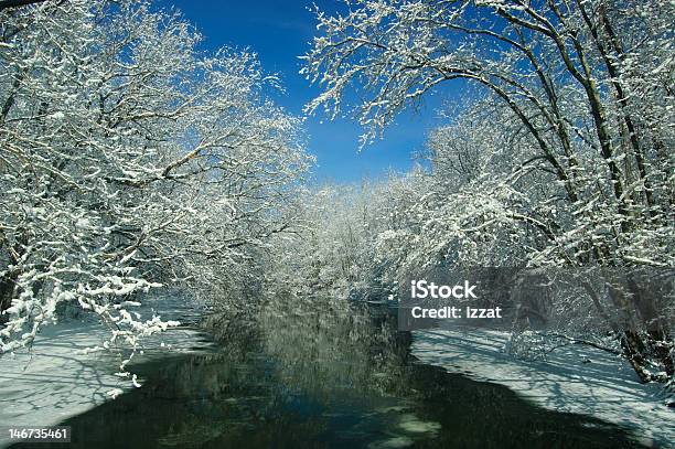 Rio De Inverno - Fotografias de stock e mais imagens de Ao Ar Livre - Ao Ar Livre, Azul, Beleza natural