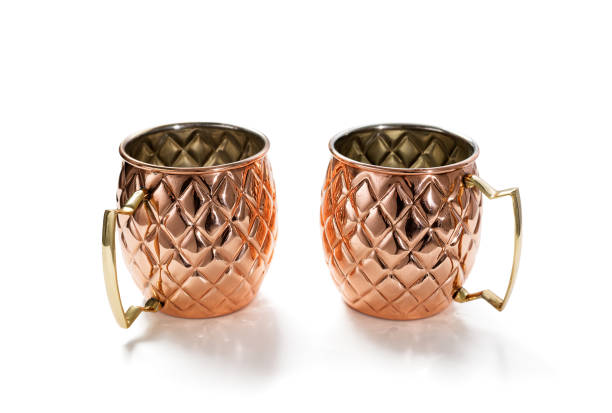 istock Metal cups for cold and iced drinks 1467354622