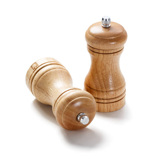salt shaker and pepper mill
