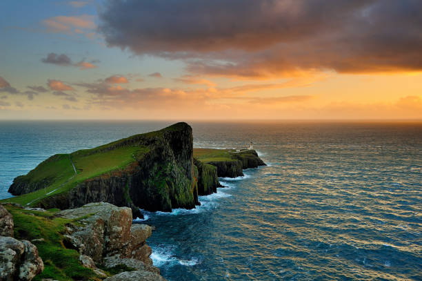 istock Sunset on Neist Point, Isle of Skye, Inner Hebrides, Scotland 1467357032