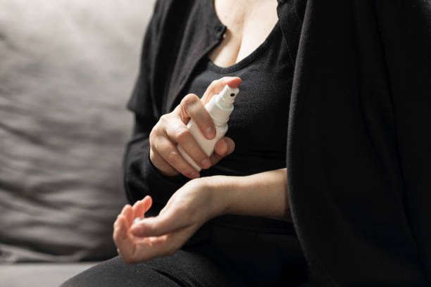 istock woman taking hormone replacement therapy 1467358845