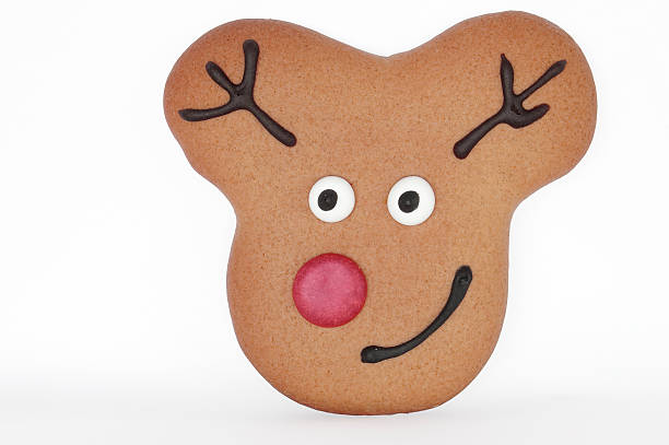 Gingerbread Reindeer stock photo