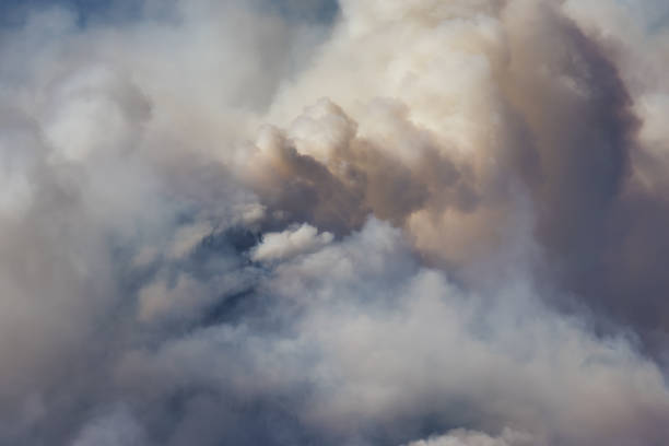 istock BC Forest Fire and Smoke over the mountain near Hope 1467365898