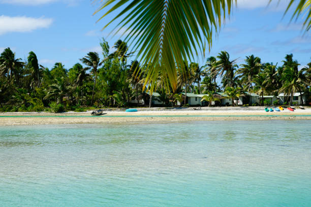 istock Tropical island lagoon beach 1467367119