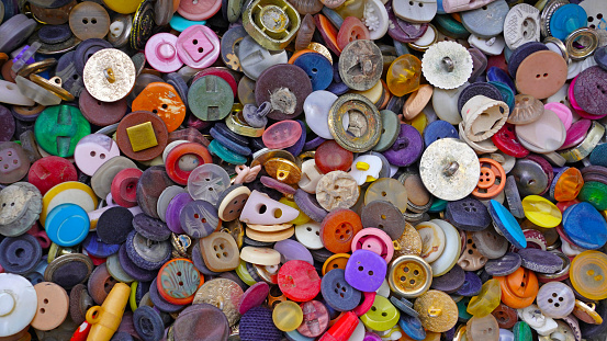 colorful buttons for photo background
