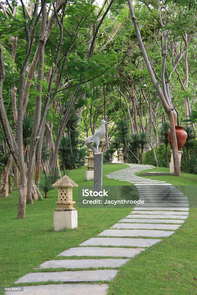 Insel Lombok gardens - Lizenzfrei Hotel Stock-Foto