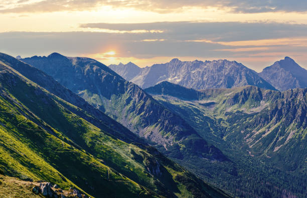 istock Tatra Mountain panorama, Poland, view from Kasprowy Wierch mount 1467373335