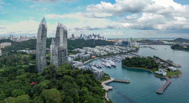 istock Modern residential district in Singapore 1467373690