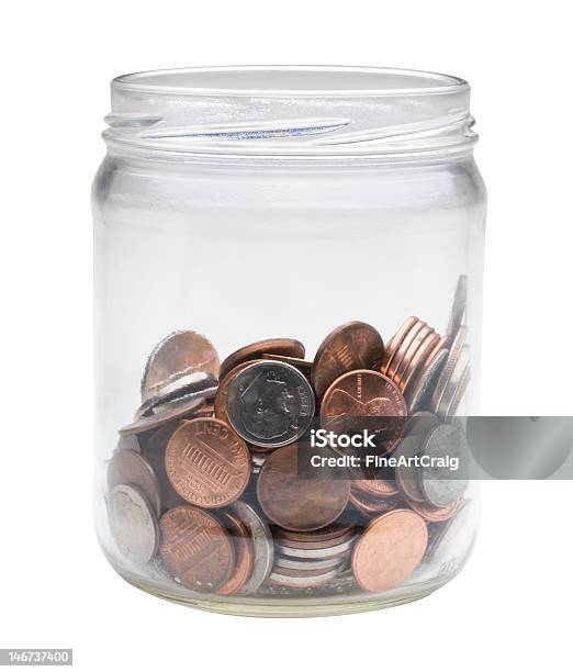 Change Jar Stock Photo - Download Image Now - Coin, Jar, USA