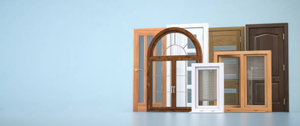 istock Windows and doora of different types. 1467377927