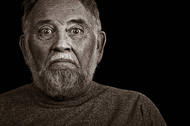 istock Elderly Man With A Worried Look 146737868