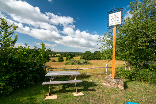 Rest Area at Eridge Green in East Sussex, England