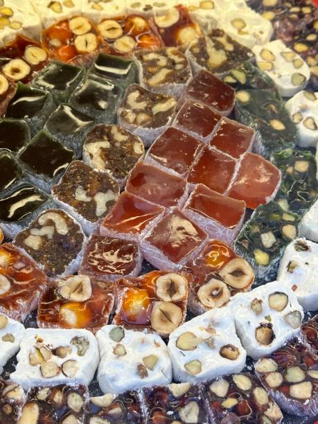 istock Turkish delight pistachio lokum desert 1467397846