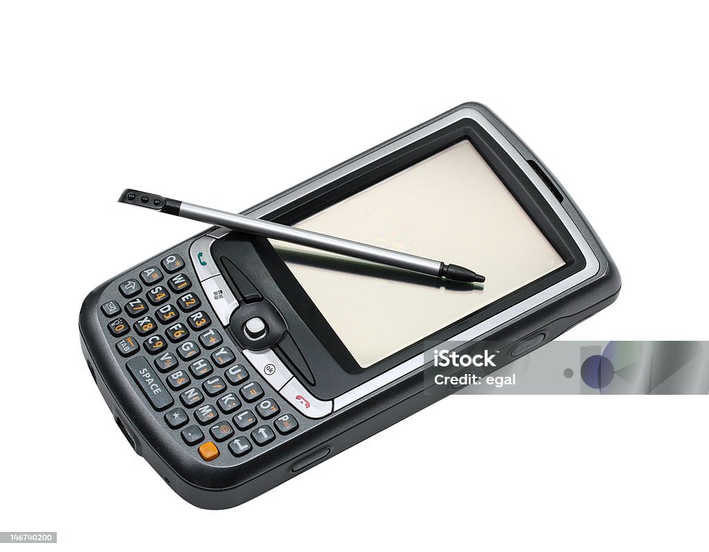 Pda e penna - Foto stock royalty-free di Attrezzatura elettronica