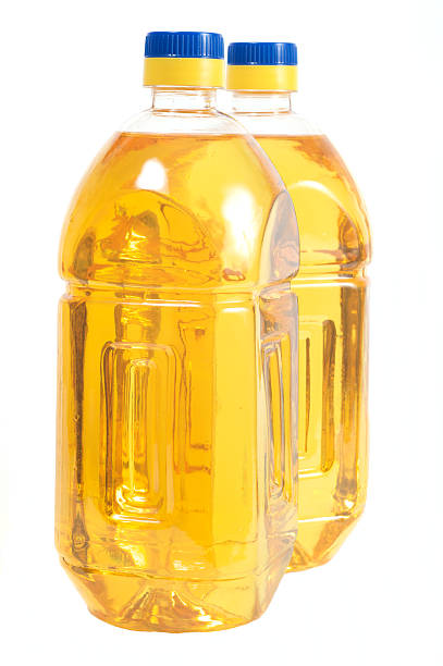 istock Two bottles filled with oil 146740372
