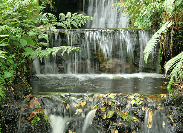 waterfalls stock photo