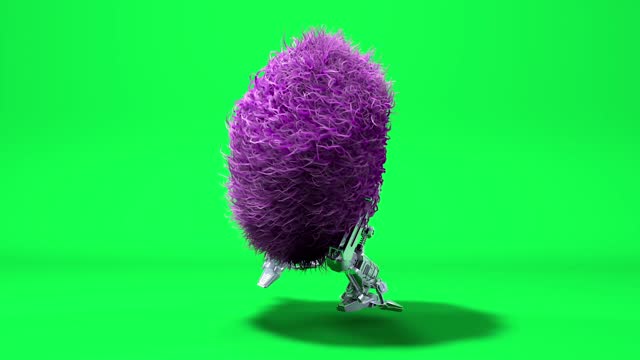 Feathered Freestyle Dancer Robot