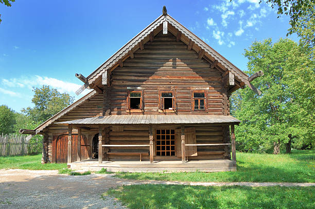 istock Wooden house 146741813