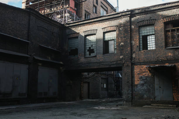 istock Old factory. Abstract grunge background 1467420685