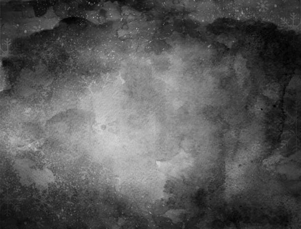 istock Abstract black clouds watercolor background 1467420946