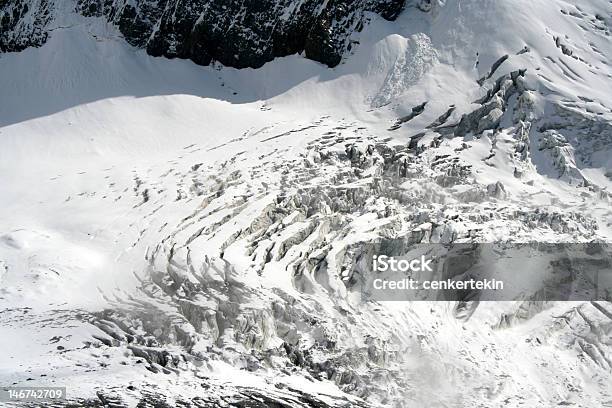 Ghiacciaio - Fotografie stock e altre immagini di Aiguille de Midi - Aiguille de Midi, Alpi, Alpi di Trinity