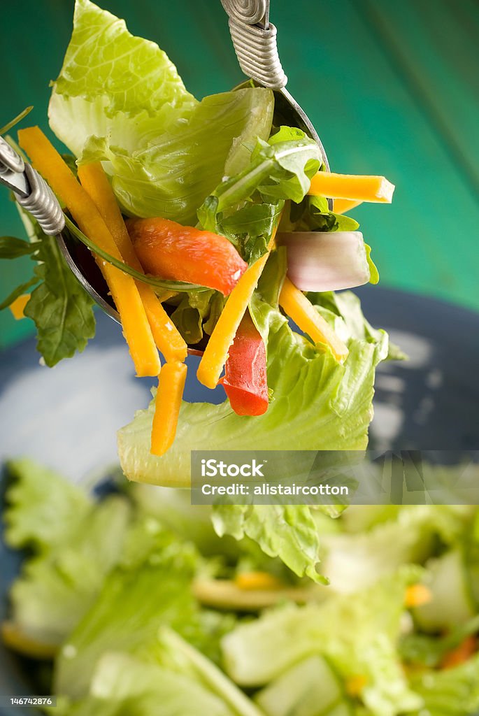 Insalata di lancio - Foto stock royalty-free di Alimentazione sana