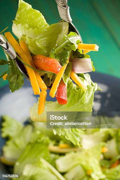 Insalata Di Lancio - Fotografie stock e altre immagini di Alimentazione sana - Alimentazione sana, Antipasto, Carota