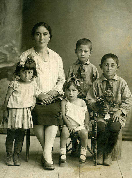 istock Family.Wintage portrait. 146742901
