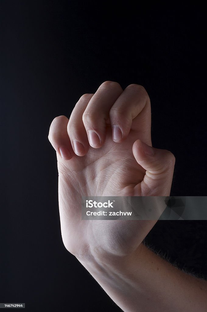 Stock Foto von Amerikanische Gebärdensprache Buchstabe E - Lizenzfrei Amerikanische Gebärdensprache Stock-Foto