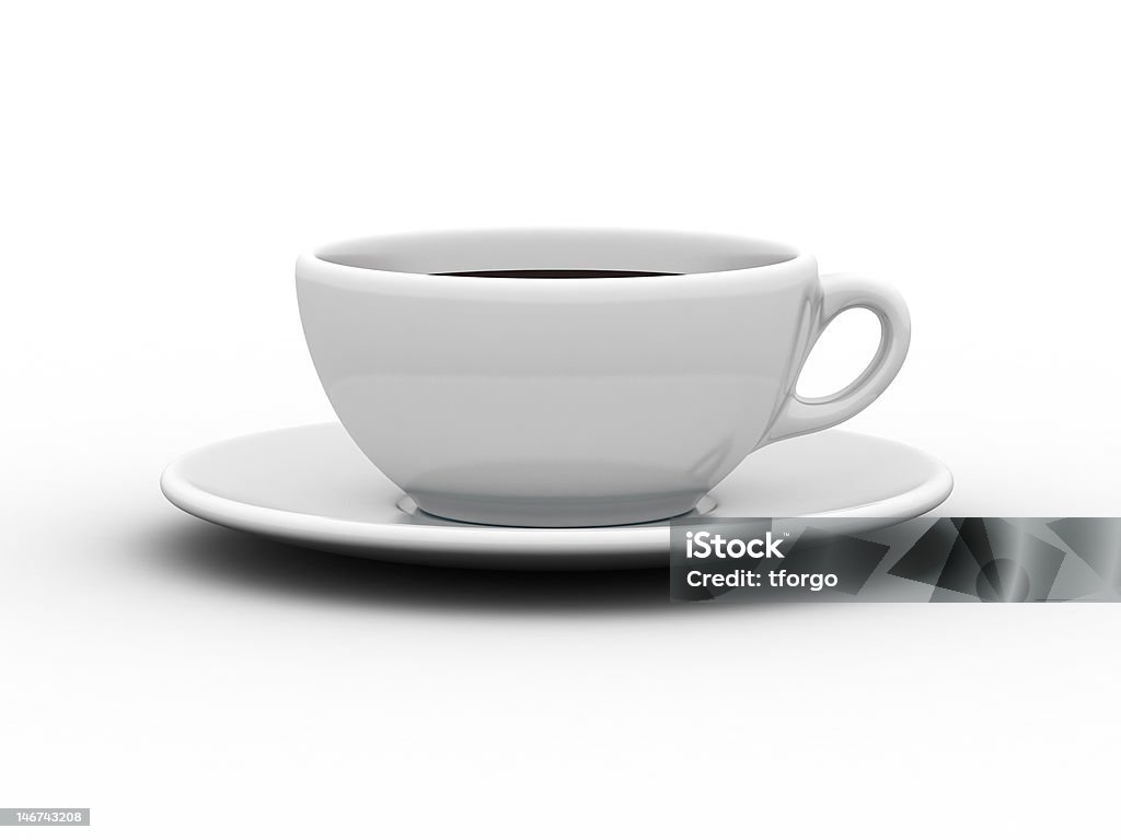 Chávena de Café - Royalty-free Branco Foto de stock