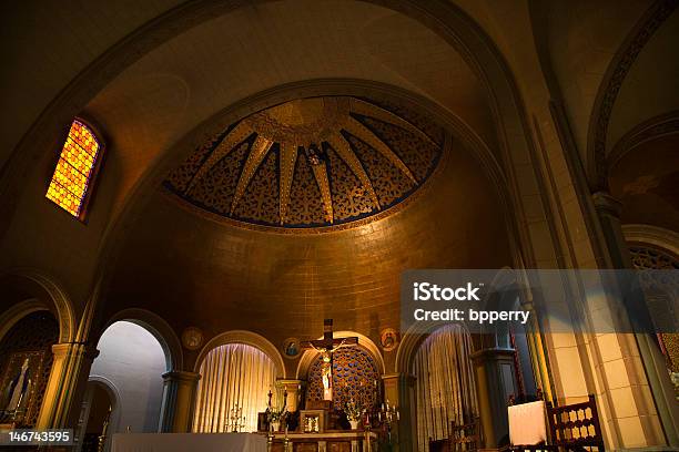 Basilica Altar Cross Dome Mission Dolores San Francisco Stock Photo - Download Image Now