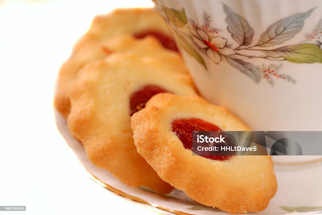 Framboise empreinte cookies - Photo de Aliment libre de droits