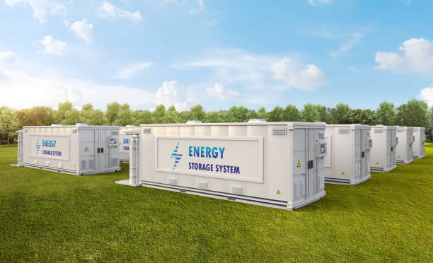 Group of energy storagy systems or ess farm field