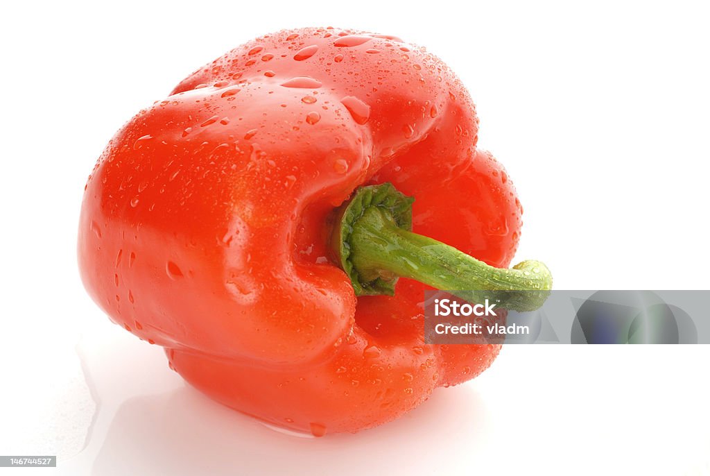 Rouge wet sweet pepper - Photo de Aliment libre de droits