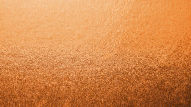istock Copper gold background foil leaf metallic texture wrapping paper shiny orange for wallpaper decoration element 1467446665