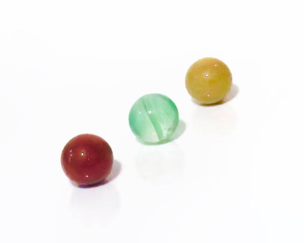 istock Red, Yellow and Green Marbles 1467449019