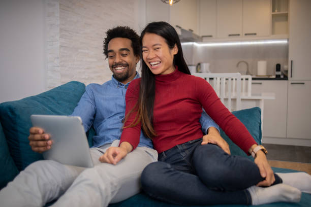 istock Young couple is spending time together 1467449675