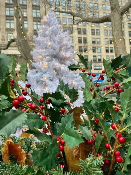 istock Christmas in Bryant park new York 1467454020