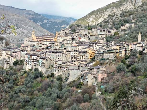 istock Mountains and village 1467457203