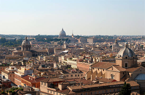 istock Rome - outlook from Vittorio Emanuel landmark 146745756