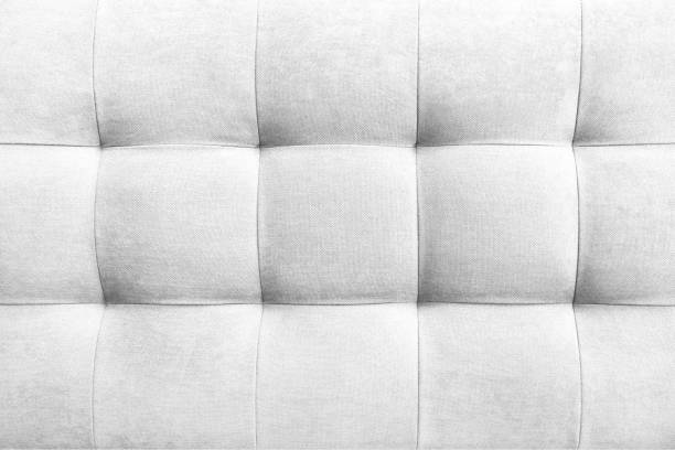 istock White suede leather background, classic checkered pattern for furniture, wall, headboard 1467460752