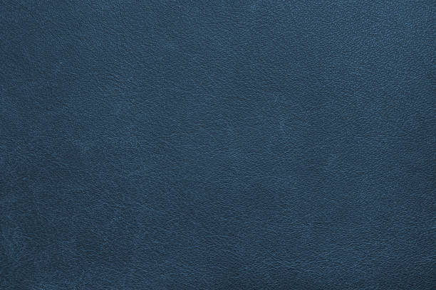 istock Genuine, natural, artificial blue leather texture background. 1467460760