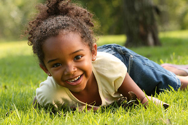 African American Child stock photo