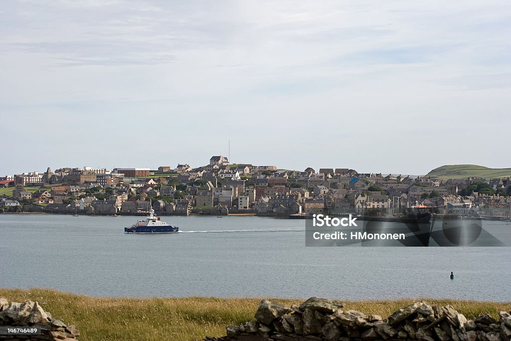 Lerwick en las islas Shetland - Foto de stock de Islas Shetland libre de derechos