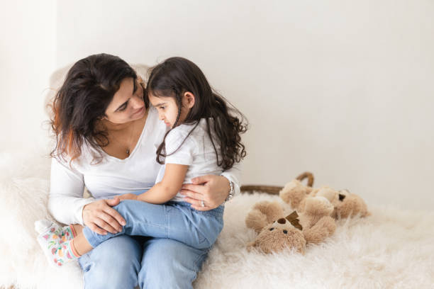 istock Mother Consoling Her Little Daughter 1467468930