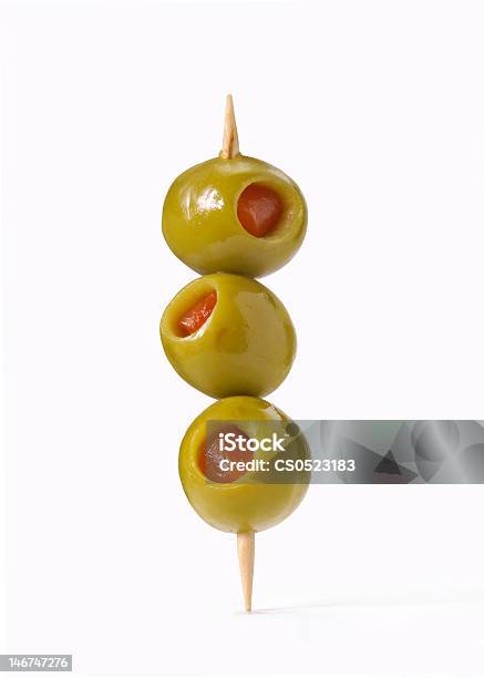 Olive Tower Stock Photo - Download Image Now - Olive - Fruit, Toothpick, Stick - Plant Part