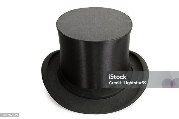 Sombrero Claque Foto de stock y más banco de imágenes de Cilindro - Cilindro, Color negro, Elegancia