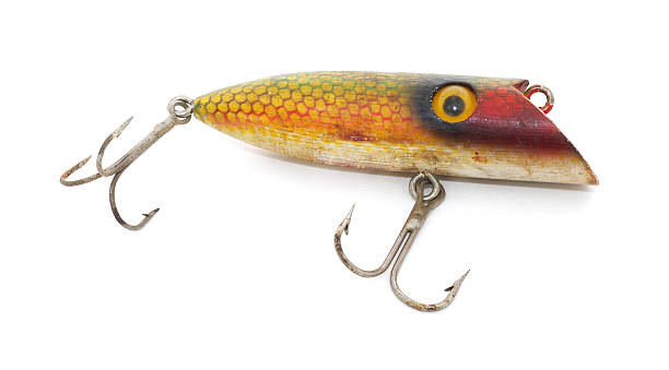 istock Antique fishing lure 146748034