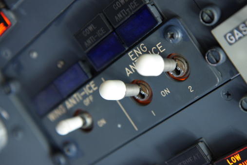 Airplane control switches