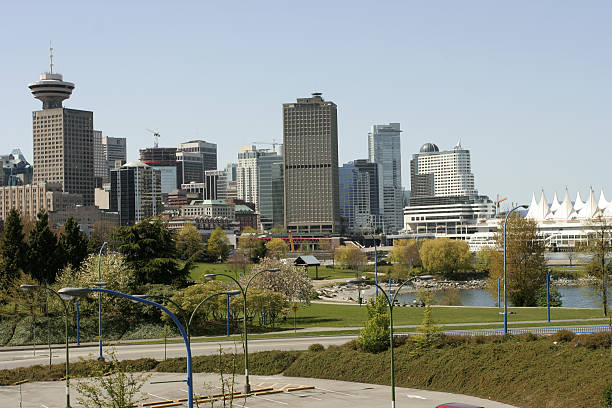 istock View of Downtown Vancouver from Main street bridge 146748547